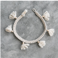 Handwoven Wall Hanging Decor with Flower Vase