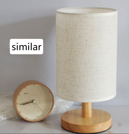 Simple and modern Nordic bedroom bedside lamp