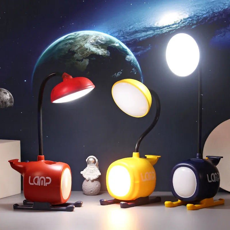Learn To Fold And Charge Eye Protection Desk Lamps
